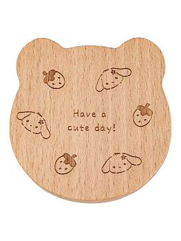 Расческа массажная 7х7см круглая в ассортименте полипропилен 000000000001229385