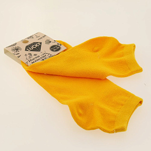 Носки женские заниженные однотон цветной р.36-39 LUCKY J000023 000000000001184369