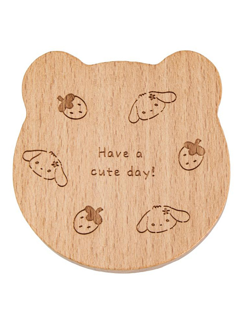 Расческа массажная 7х7см круглая в ассортименте полипропилен 000000000001229385