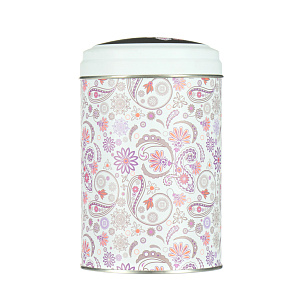 Банка для сыпучих продуктов 1,1л НОВЫЙ АРГУМЕНТ Бута белая жестяная 000000000001102870