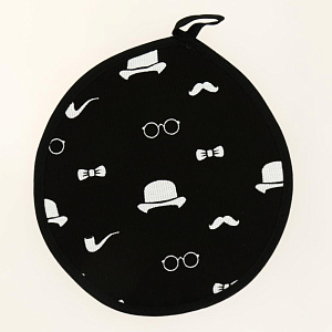 Набор кухонный 3 предмета Джентельмен (фартук 60х70см прихватка 20х20см полотенце 35х60см) 2785596 000000000001203309