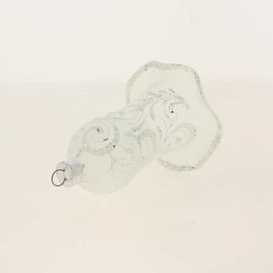 Колокольчик Морозец стекло 10см NP-1237 000000000001191691