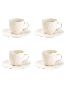 Набор чайный 8 предметов 250мл/16см Ромашки керамика 000000000001228297