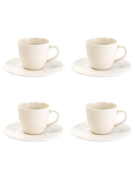 Набор чайный 8 предметов 250мл/16см Ромашки керамика 000000000001228297