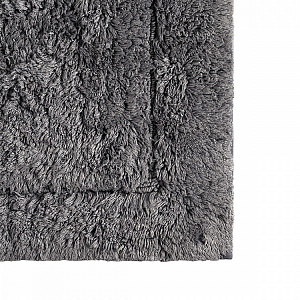 Коврик для ванной 50x80см DE'NASTIA SOFT COLLECTION темно-серый вискоза 60%/хлопок 40% 000000000001224648