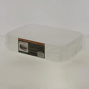 SWP-0980WH Бокс д/хранения косм.принадлежностей TOYA белый, полипропиленSWP-0980WH 000000000001192318