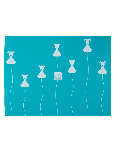 Коврик под миски/лоток 40х30см для животных собачки в ассортименте ПВХ 000000000001229129