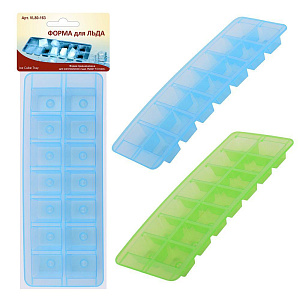 Форма для льда 23,5х9см 14 ячеек VL80-163. Изготовлено из пластмассы (полипропилен). 000000000001190168