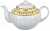 Набор чайный фарфор 13шт 6 чашек220мл+6блюдец+чайник1200мл подарочная упаковка МЕГРЕЦ GUTERWAHL 114-17048 000000000001193921