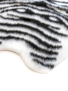 Коврик 94х100см LUCKY Зебра 80%акрил,20%ПЭ 000000000001182282