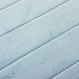 Коврик для ванной горх DE'NASTIA 45х70см memor голубой полиэфир M111126 000000000001154565