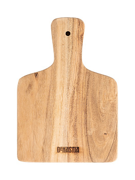 Доска универсальная 16x23x1,5см DE'NASTIA квадратная малая с ручкой акация 000000000001221811