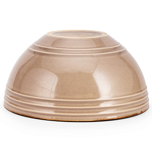 Салатник 16,5см Полосы бежевый глазурованная керамика 000000000001217602