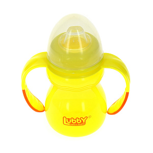 Поильник-Непроливайка с ручками Классика Lubby, от 6 месяцев, 250мл 000000000001135454