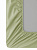 Проcтыня на резинке 90x200+25см DE'NASTIA светло-зеленый сатин/страйп 3мм хлопок 100% 000000000001216168
