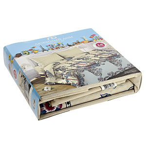 Комплект постельного белья Владыка морей Любимый дом, 2 спальный, бязь 000000000001171870