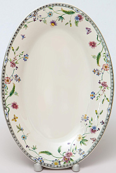 Блюдо овальное 26см BALSFORD МАНУЭЛА фарфор 000000000001208419