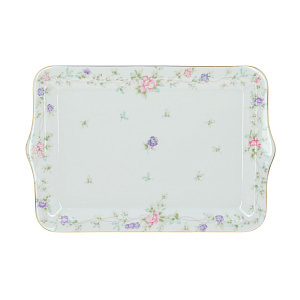 Поднос Сакура Porcelaine Czech Gold Hand s.r.o., 30х25 см 000000000001136096