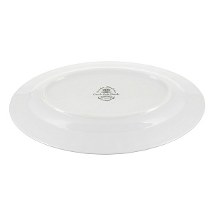 Овальное блюдо Синий ситец Porcelaine Czech Gold Hand s.r.o., 26 см 000000000001136138