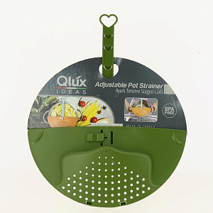 Крышка-дуршлаг d26см FACKELMANN универсальная с ручкой пластик 000000000001188025