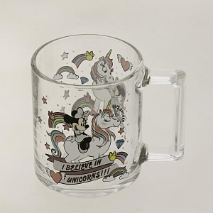 МИННИ И ЕДИНОРОГ Набор для завтрака 3 предмета ОСЗ стекло 000000000001205458
