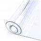 Скатерть гибкое стекло 0,6х40м толщина 0,8мм прозрачный ПВХ