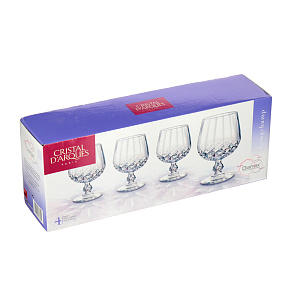 Набор фужеров для коньяка Longchamp Cristal D'arques, 320мл, 4 шт. 000000000001120123