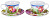 Набор чайный фарфор 2 чашки 250мл+2 блюдца подарочная упаковка с бантом ВАЗА С ЦВЕТАМИ OLAFF 124-01062 000000000001193910