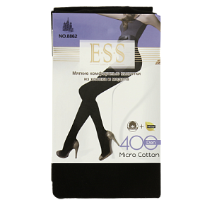 Колготки женские р.42-48 р.48-54 DOVER NERO хлопок63% модал32% эластан5% 000000000001208829