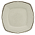 Тарелка десертная D21см DE'NASTIA DONNA молочный фарфор 000000000001209932