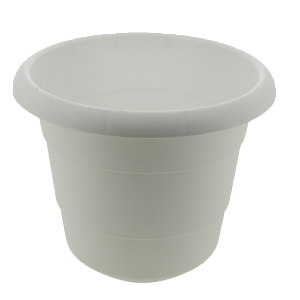 Горшок 7л h220мм D270мм GARDENPLAST ПРИМУЛА белый пластик 000000000001207383