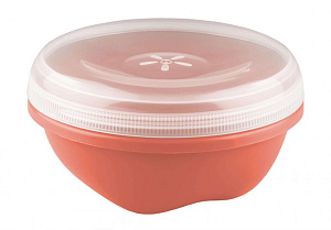 Банка с крышкой 580мл PHIBO ECO STYLE светло-серый пластик 000000000001080682