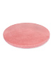 Подушка на стул 31,5см DE'NASTIA круглая розовая бархатная 100%полиэстер