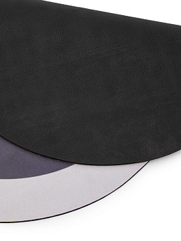 Коврик для ванной 60х40см овальный с принтом в ассортименте силикон 000000000001229197