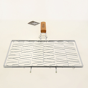 Решетка-гриль 34х22см ROYALGRILL эластичная металл 000000000001186085