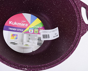 Кастрюля 3л KUKMARA Trendy style mystery крышка антипригарная алюминий 000000000001204182