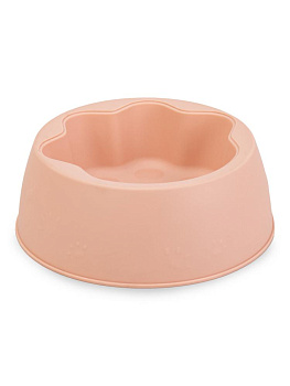 Миска для животных 18х18х6,5см одинарная ЛАПКА в ассортименте полипропилен 000000000001229123