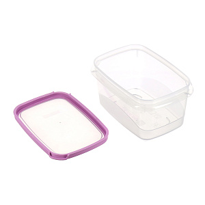 Прямоугольная емкость для хранения продуктов Bico Plast-team, 0.6л 000000000001138633