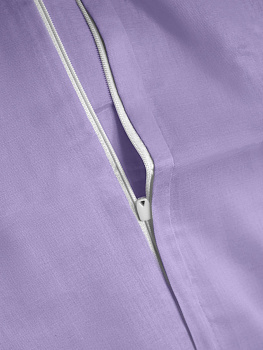 Пододеяльник DE'NASTIA 145х210см 100%Хлопок сиреневый C010564 000000000001164842