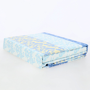 Комплект постельного белья Семейный ЭЛЬФ DOMOVITA Счастливый дом без шва простынь220х240см пододеяльник143х215см-2шт наволочки70х70см-2шт бязь хлопок 000000000001211870