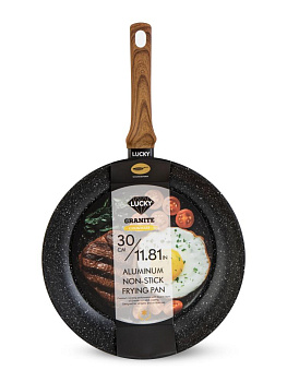 Сковорода 30см LUCKY GRANITE антипригарное покрытие алюминий 000000000001220047