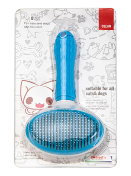 Пуходерка со сбросом шерсти для животных пластик/металл 000000000001229108