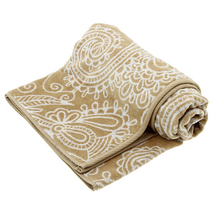 Полотенце 70х130см CLEANELLY Наветта махровое с эффектом велюра плотность 460гр пестроткань 100% хлопок 000000000001151638