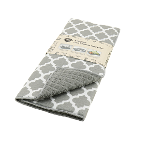 Коврик для сушки посуды 38x50см LUCKY Ромбы восток серый полиэстер 000000000001207680