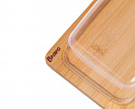 Масленка 19,5х13х5см  BRAVO бамбук 000000000001182895