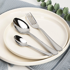 Набор столовых приборов 18 предметов SERVITTA Otis нержавеющая сталь 000000000001218834
