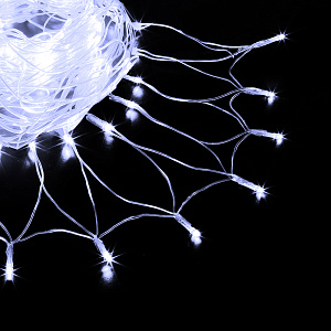 VEGAS Электрогирлянда Сеть 176LED хол.220v55075 000000000001180344