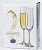 Набор бокалов для шампанского Виола Оптик Bohemia, 190мл, 6 шт. 000000000001117618