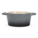 Кастрюля с крышкой 450мл MATISSA серый керамика 000000000001224559