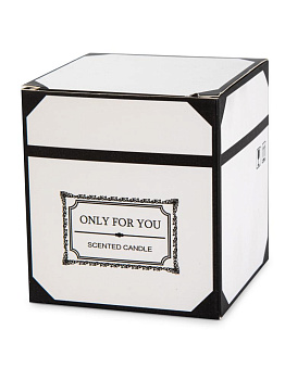 Свеча в стакане 8х7см Day&Night черная 000000000001220773